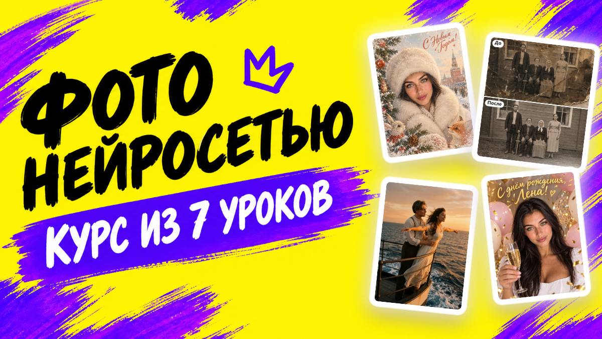 Курс &laquo;Фото нейросетью&raquo;